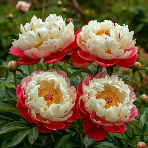 Пион Коралловый Каскад купить по цене от 490р. в интернет-магазине «Посадика» с доставкой почтой в в Новый Осколе и по всей России – [изображение №1].