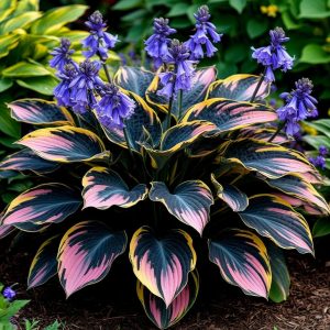 Хоста Пайн Эхо купить по цене от 699р. в интернет-магазине «Посадика» с доставкой почтой в в Новый Осколе и по всей России – [изображение №1].